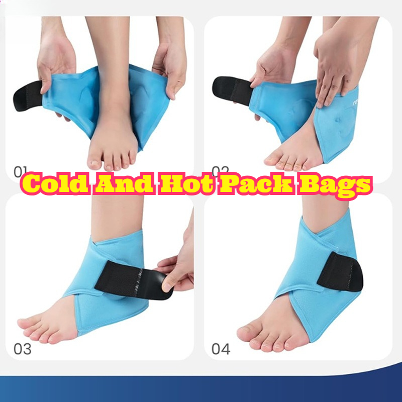 Ankle Brace - Soft Gel Ankle Ice Pack Hot