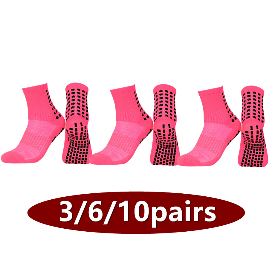 3/6/10pairs unisex non slip gr - Sports Socks 评论和价格