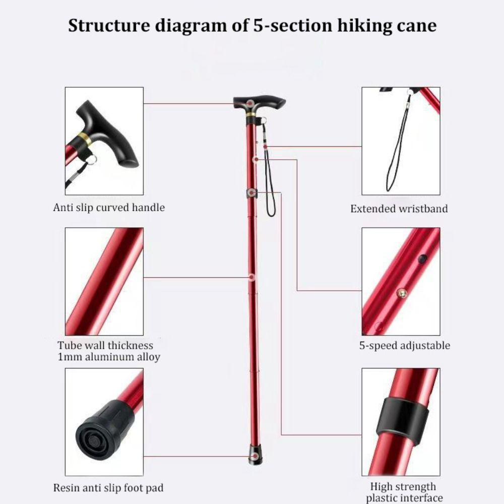 Lightweight Telescopic Trekkin - Trekking Pole Carbon 评论和价格