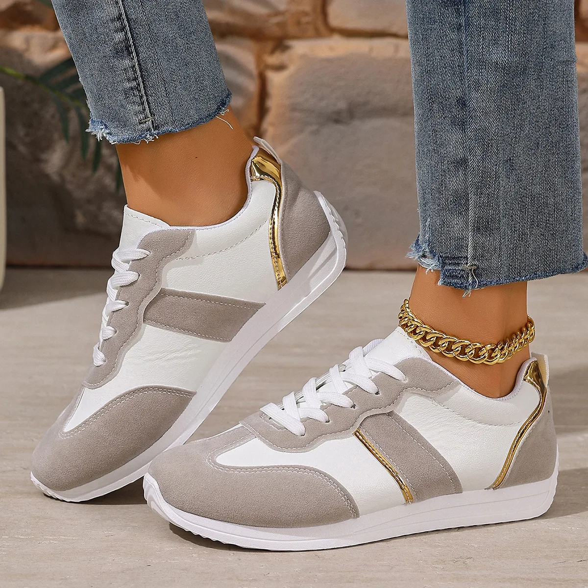Casual Low-Top Women's Running - Running Shoes Women 评论和价格