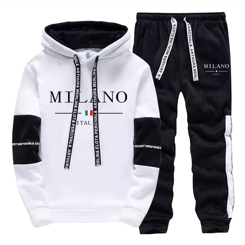 Men's Set/Hoodie/Pants Italy T - Joggers Pants 评论和价格