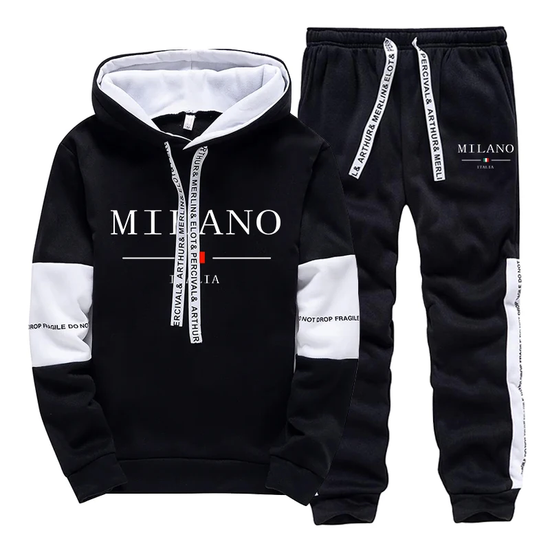 Men's Set/Hoodie/Pants Italy T - Joggers Pants 评论和价格