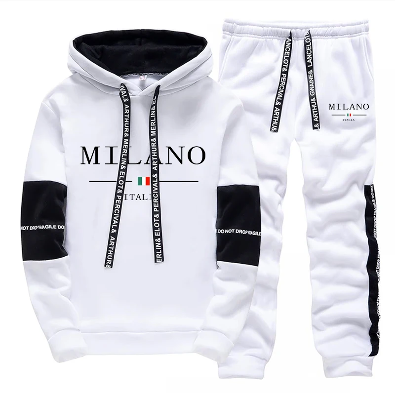 Men's Set/Hoodie/Pants Italy T - Joggers Pants 评论和价格