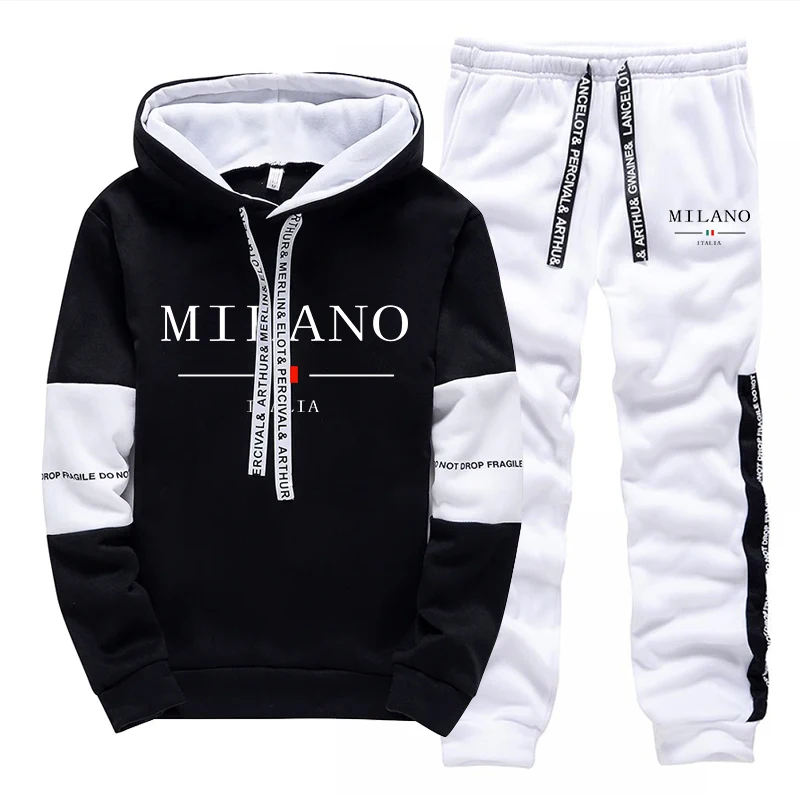 Men's Set/Hoodie/Pants Italy T - Joggers Pants 评论和价格