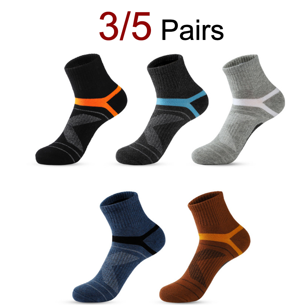 3/5 Pairs Neutral Running Spor - Sports Socks 评论和价格
