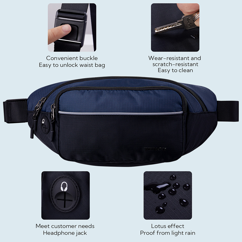 WATERFLY Fanny Pack Waist Bag  - Running Belt 评论和价格
