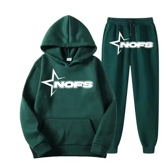 2026 Streetwear Men Hooded Swe - Joggers Pants 评论和价格