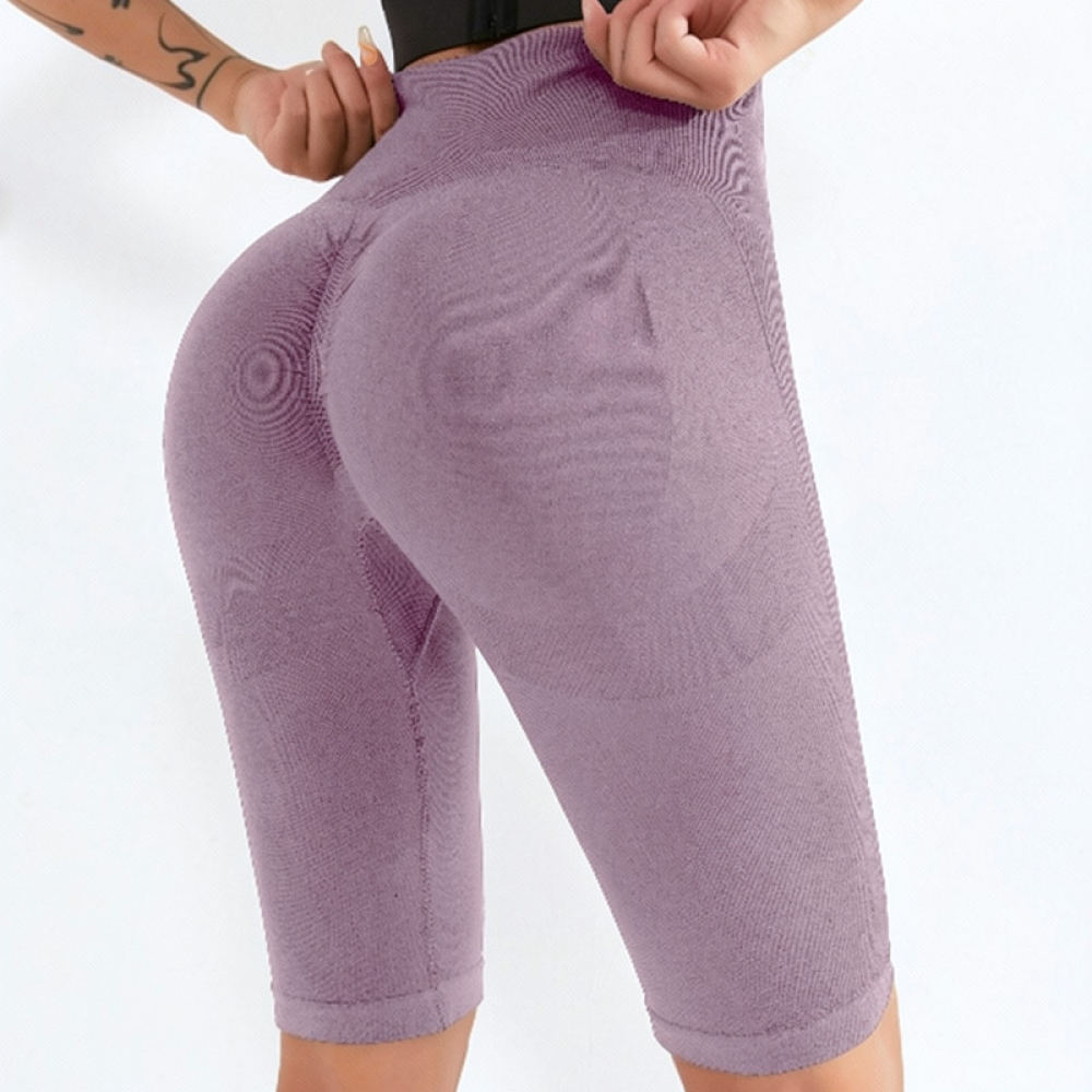Womens High Waist Yoga Shorts  - Running Gear Junior 评论和价格